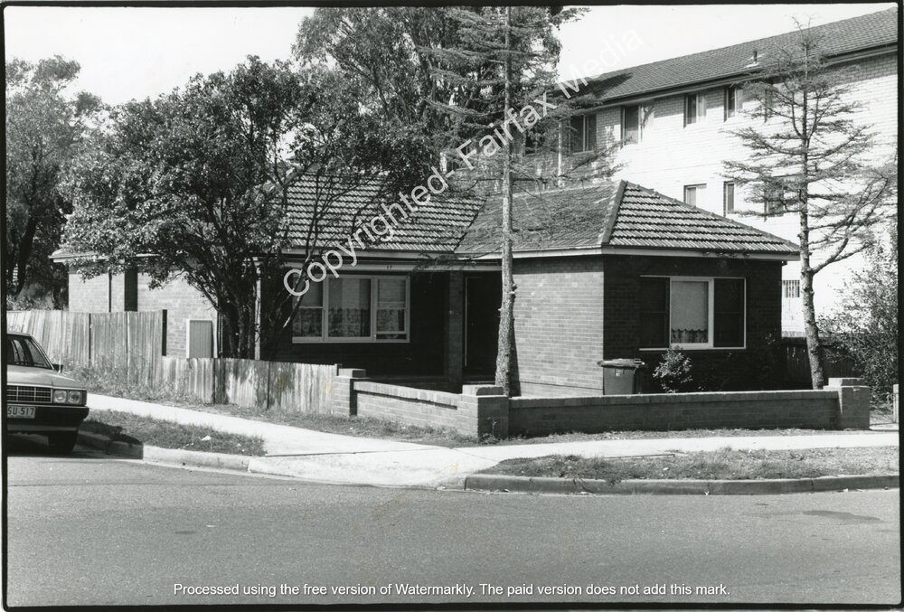 Residential house on the corner of McBurney Road, Cabramatta