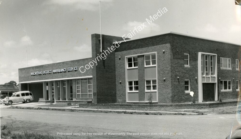 Ambulance station, Fairfield NSW