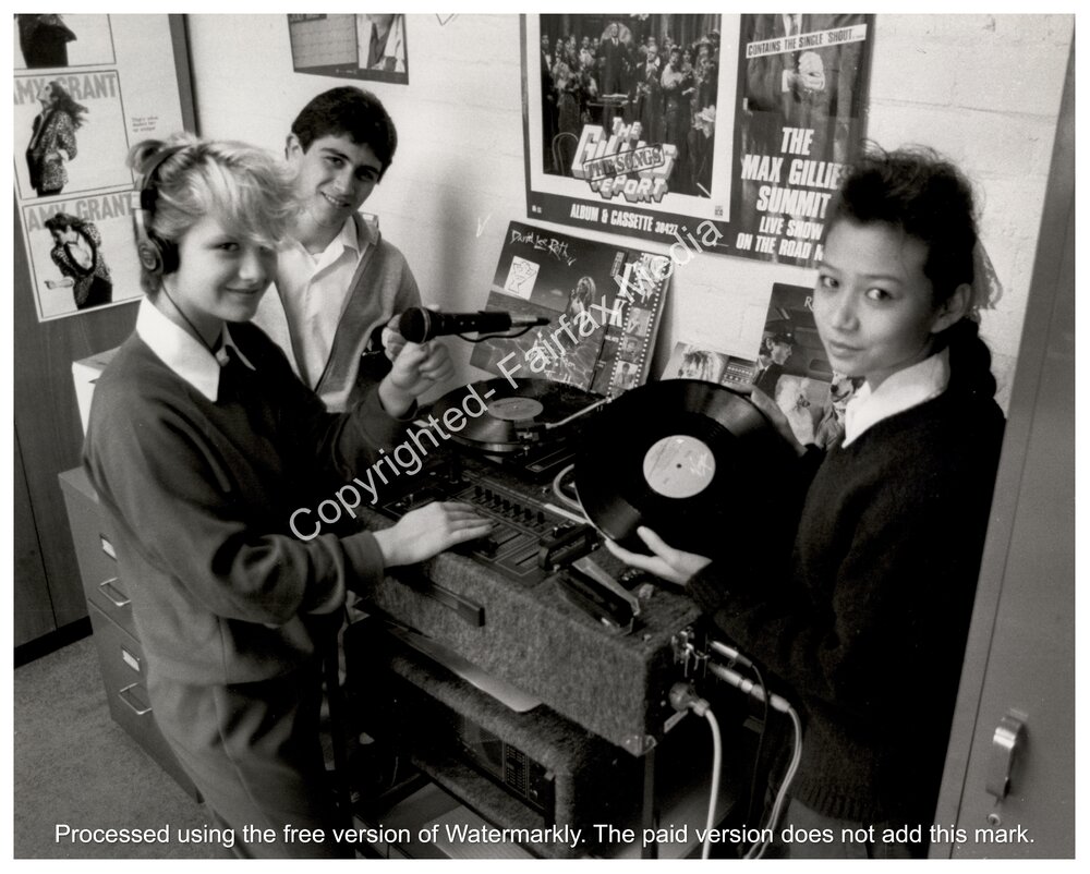 Radio Station 2CV at Canley Vale High School, Canley Vale, NSW.