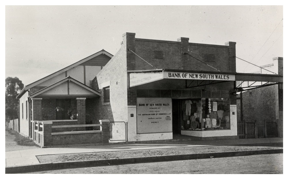Bank of New South Wales Cabramatta-Canley Vale agency, Cabramatta NSW, c. 1932 - 1933