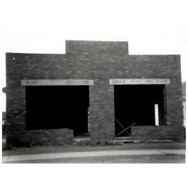 Shops under construction in Canley Heights Shopping Centre