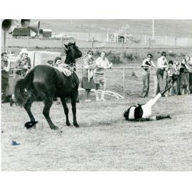 Sydney sprint racing club quarter horse event at Bossley Park, NSW
