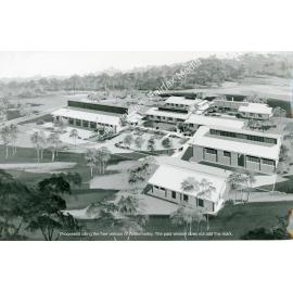 An artist's impression of Wetherill Park Technical College, Wetherill Park, NSW.