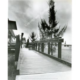 Walkways at the Westbridge hostel, Villawood, NSW