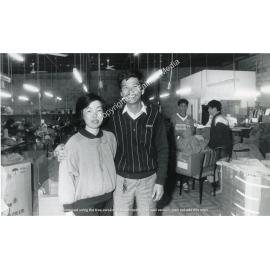 Mrs Linda Kook with husband Quang 
