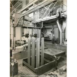 Billets of aluminium at Comalco's Yennora plant