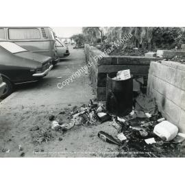 Litters on Broomfield Street , Cabramatta East