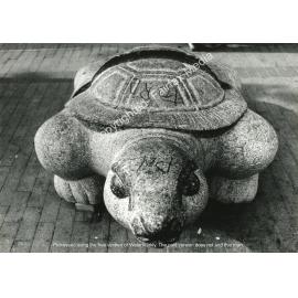 Tortoise stone statue in Freedom Plaza , Cabramatta