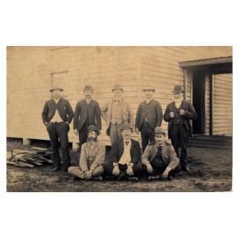 Aldermen of the first Smithfield and Fairfield Council, c. 1889