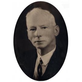 George Davis, J.P., Town Clerk, Fairfield Council, 1933