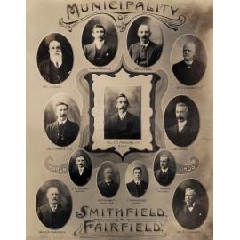 Elected Aldermen and employees of the Smithfield and Fairfield Council of 1908