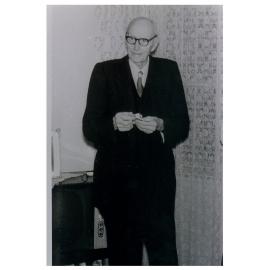 John McBurney on his 80th birthday, Cabramatta
