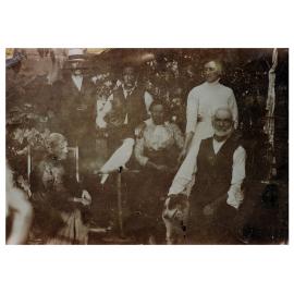 The McBurney family, Cabramatta 