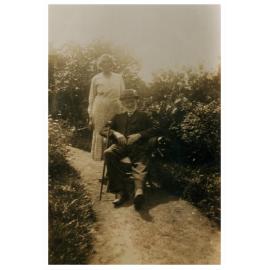 Frances McBurney with her father Nicholas McBurney, Cabramatta