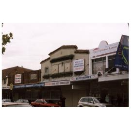 Old cinema facade on The Crescent, Fairfield