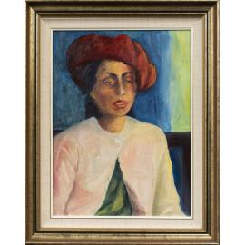 Jean Everett - Rosa with Red hat