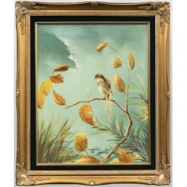Anselmo - Bird with Autumn Leaves 1984