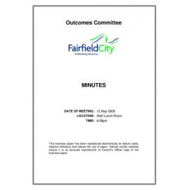 2009 Municipality of Fairfield Council Minutes May