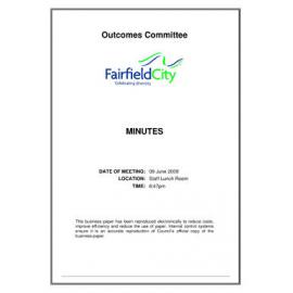 2009 Municipality of Fairfield Council Minutes June