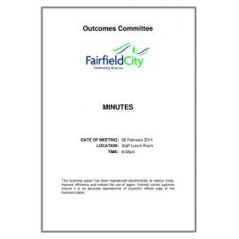 2011 Municipality of Fairfield Council Minutes February