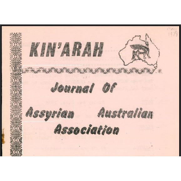 Kin'arah : journal of Assyrian Australian Association  - May, 1978