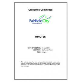 2010 Municipality of Fairfield Council Minutes July