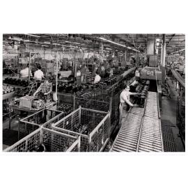 Employees at work at the Borg Warner factory, Fairfield NSW