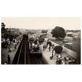 Opening of the Lidcombe–Cabramatta Line via Regents Park, Cabramatta, NSW
