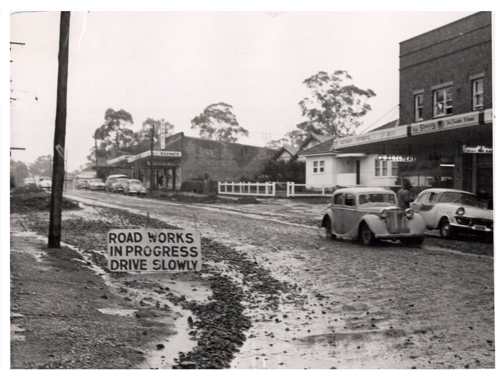 The Horsley Drive During Heavy Rains, Carramar, NSW