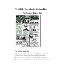 The Golden Easter Egg