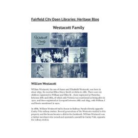 Westacott Family
