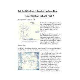 Male Orphan School Part 2