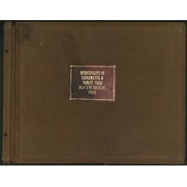 1932 Municipality of Cabramatta and Canley Vale Rate Book