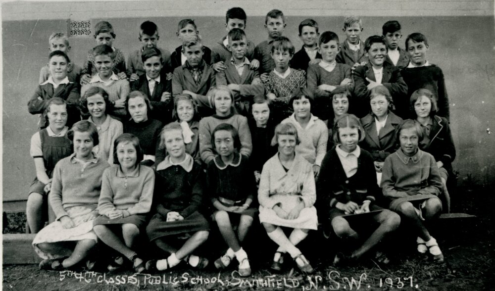 Smithfield Public School, 5th & 6th class of 1937
