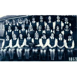 Fairfield Girls High School, Class 3D, Fairfield NSW, 1969