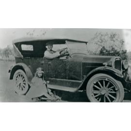The Downey family car