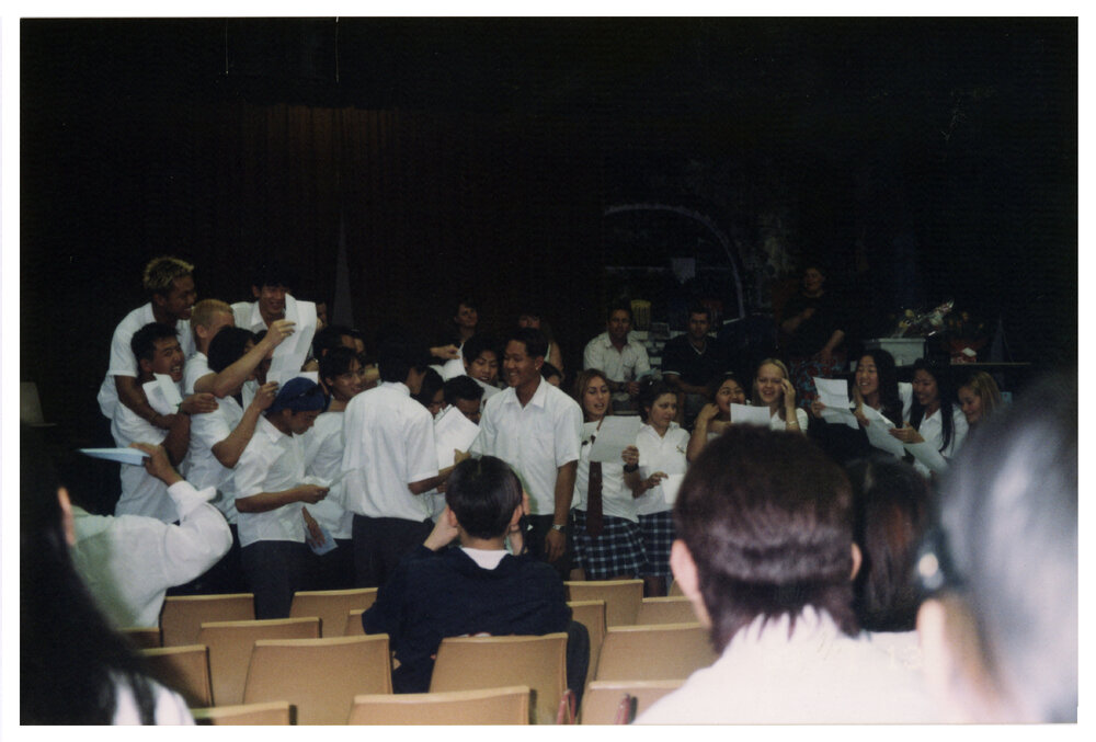 Year 12 Fairfield High School students, Fairfield NSW, 2000