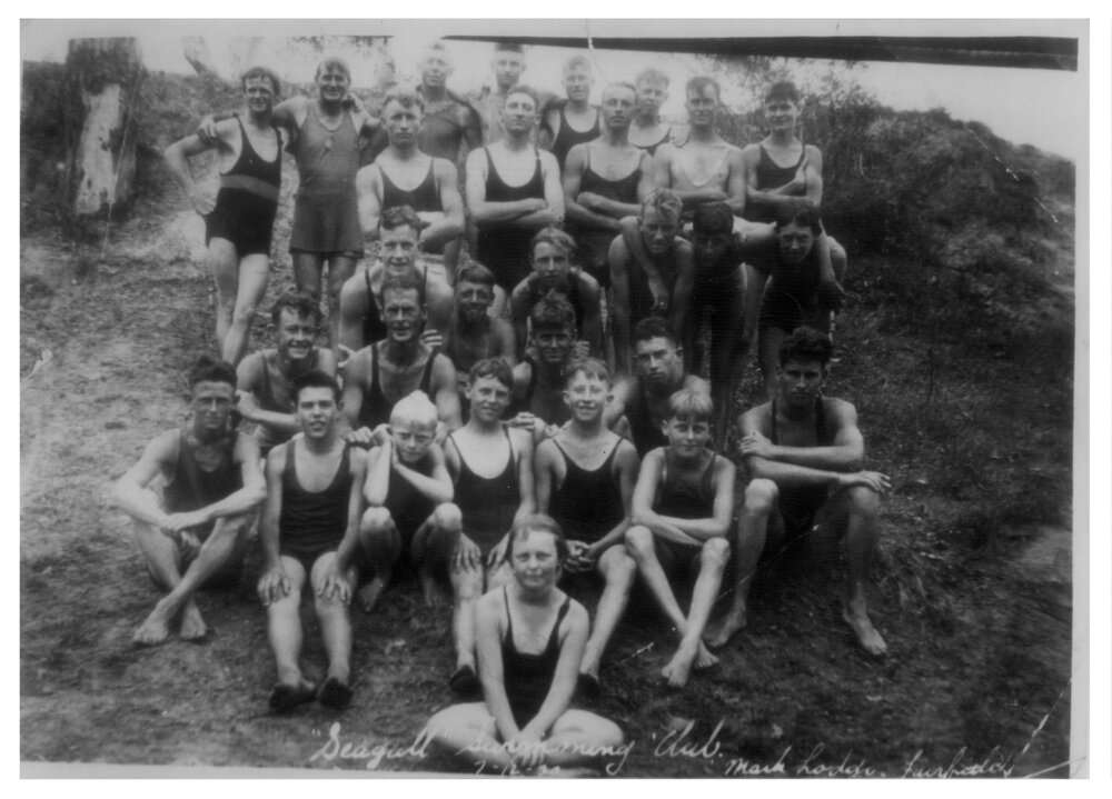 Seagull Swimming Club, Fairfield NSW, 1934