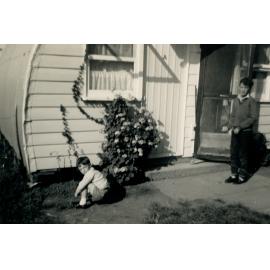 Eric and Robert Pearson, Flat 109, 1963, Cabramatta Hostel, Cabramatta, NSW.