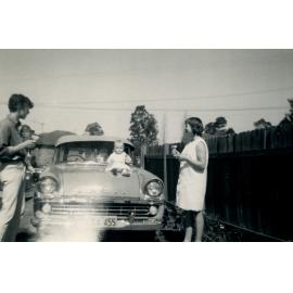 61 Belar Ave Villawood David, Chris and Shelley Pearson, early 1970’s.