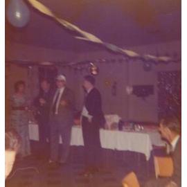 People at a party, Cabramatta Migrant Hostel, Cabramatta, NSW>