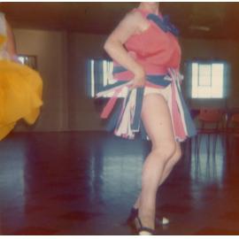 A dancing woman, Cabramatta Migrant Hostel, Cabramatta NSW, 1970s