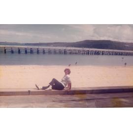 Peggy Pearson and friend on a trip to Manly.