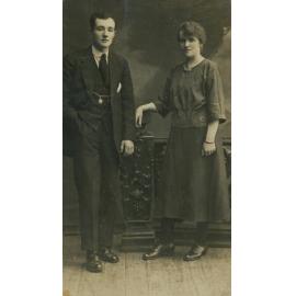 Portrait of a man and woman