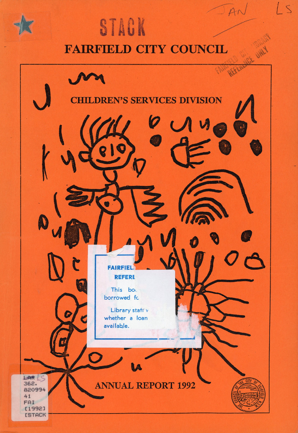 Children's services Division Annual Report 1992